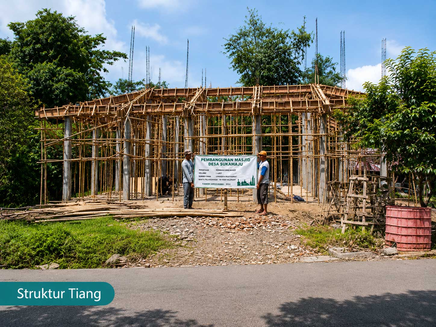 Struktur Tiang