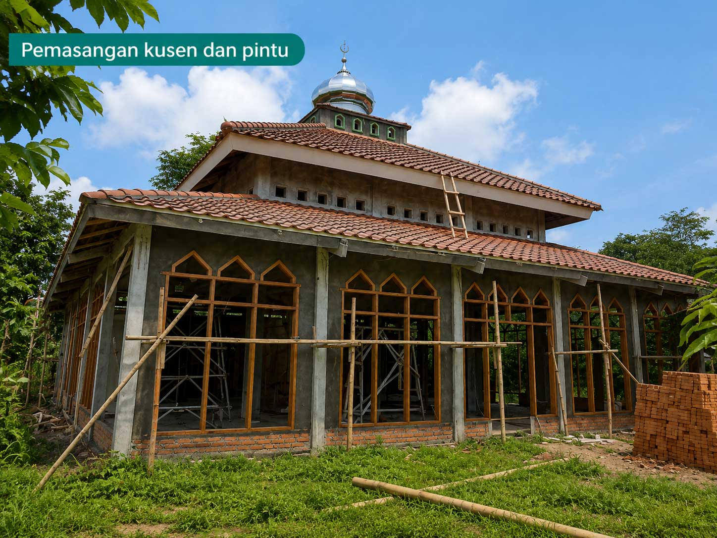 Pemasangan Kusen dan Pintu
